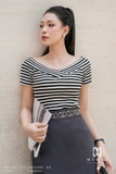 Chân váy ôm Garbadine công sở