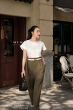 (4 màu) Quần baggy dài qua bắt cá chân basic