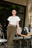 (4 màu) Quần baggy dài qua bắt cá chân basic