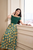 (2 màu) Áo Cotton basic dài ngang hông tay ngắn