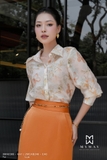 (4 màu) Áo sơ mi Lụa công sở dài tay basic
