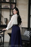 Áo kiểu cổ biến kiểu voan nhật