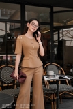 Quần suông ống vẩy dài ngang mắt cá chân