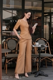 Quần suông ống vẩy dài ngang mắt cá chân