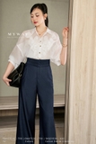 (5 màu) Quần công sở ống suông basic