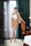 Quần short Lining Cupro dáng A nhẹ
