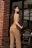 Quần suông ống vẩy dài ngang mắt cá chân