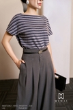Quần suông vừa dài ngang mắt cá chân