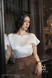 Chân váy ôm công sở cạp bèo