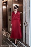 Áo vest suông vừa dáng cổ 2 ve