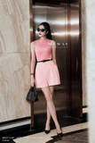 Quần short dáng A Kaki