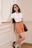 (5 màu) Quần short cạp cao dáng cơ bản