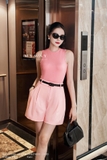 (3 màu) Áo cotton không tay basic