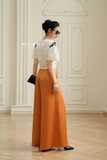 (2 màu) Quần suông A Lụa Taffeta