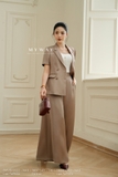 (2 màu) Quần suông A Lụa Taffeta