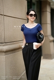 Quần Baggy Dài Ngang Mắt Cá Chân Có Túi
