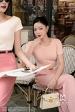 Quần ống suông cơ bản cap cao