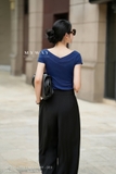 Quần Baggy Dài Ngang Mắt Cá Chân Có Túi