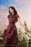 Áo kiểu cổ nơ tay bèo cánh tiên