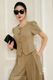Quần Gabadine xếp ly suông A
