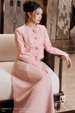Áo vest ôm vừa dáng cổ tròn