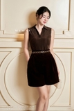 Quần short dáng chữ A dài trên gối