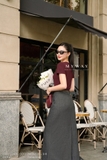 (2 màu) Áo cotton ôm basic ngắn tay