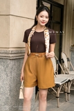 Quần short Kaki dáng A