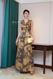 Quần Lụa nhũ dáng suông vừa