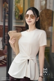(3 màu) Quần dài ống loe dáng ống vẩy có túi