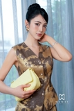 Quần Lụa nhũ dáng suông vừa