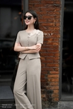 Quần suông dáng chữ A dài ngang mắt cá chân