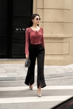 Quần dài ống loe dài ngang mắt cá chân