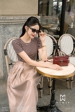 (10 màu) Áo thun cotton ôm tay ngắn
