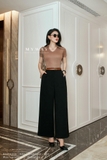 (2 màu) Áo thun cotton ngắn tay ôm body