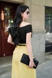 Áo Cotton basic dài ngang hông tay ngắn
