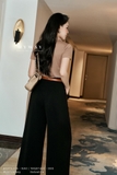 (2 màu) Áo thun cotton ngắn tay ôm body