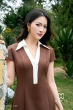 Đầm xòe cổ Đức Umi