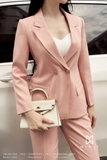 Áo vest ôm vừa dáng cổ 2 ve