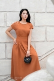 Chân váy xòe xếp ly Ezwear