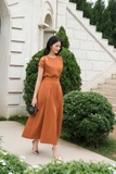 Chân váy xòe xếp ly Ezwear