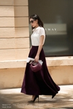 (11 màu) Chân váy xòe Garbadine công sở