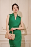 Chân váy suông A Garbadine công sở