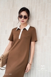 Đầm suông Umi cổ Đức ngắn tay