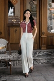 Áo Cotton suông vừa dáng cổ Đức