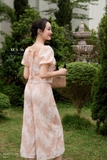 Áo ren kiểu tay bồng