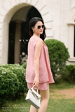 (2 màu) Quần short cạp cao basic
