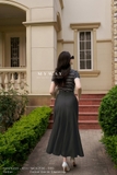 Áo thun cotton kẻ ngang