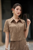 Quần suông xòe 3 tầng công sở