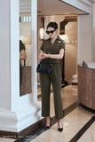 Quần baggy Garbadine công sở
